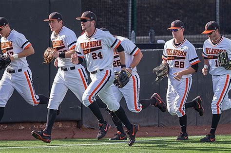 Ok state baseball - Oklahoma State's played a Jekyll-and-Hyde game this year, toppling Arkansas 2-1, Sam Houston State 19-2, Oklahoma 14-5, and UCF 16-10. They also dropped two of three to the Bearkats, scoring just ...